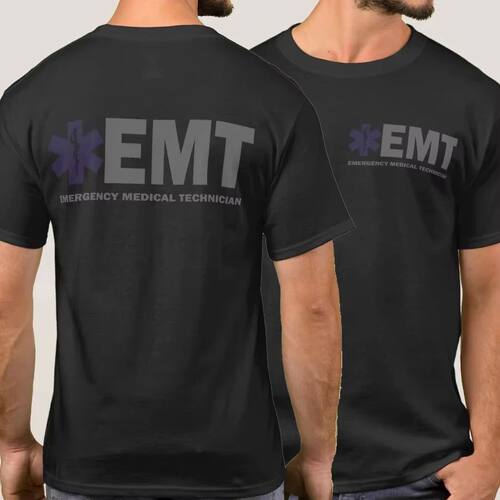 Star of Life Medical Paramedics EMT Tactical-style Subdued T