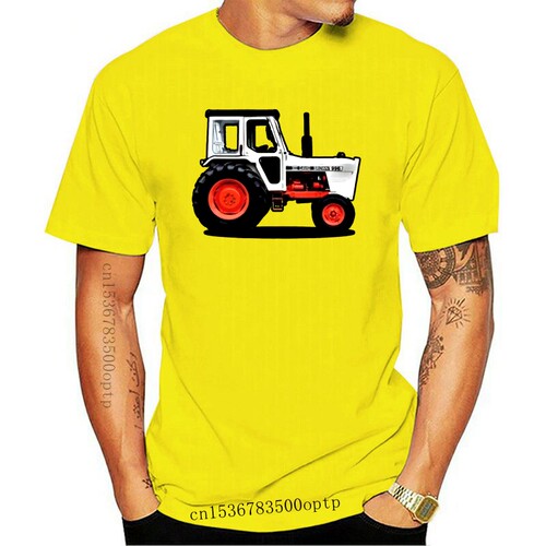 New Tractor T Shirt David Brown 996 1970s V Q Cab Farmer Cla