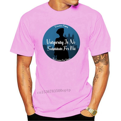 New Downton Abbey Shirt - Vulgarity Is No Substitute For Wit