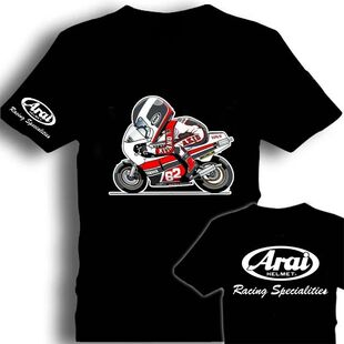 Motorcycle and Locomotive Racing Short-sleeved Modified T-sh