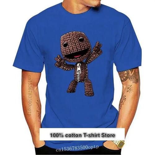 Camiseta personalizada RetroGame Little Big Planet Sackboy,