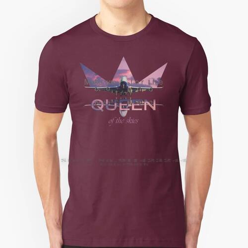 Make Way For The Queen Of The Skies Airplane Crown 100% Cott