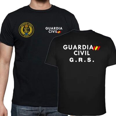 Camiseta Espa?ola Guardia Civil Gar Insignia T-Shirt. Premiu