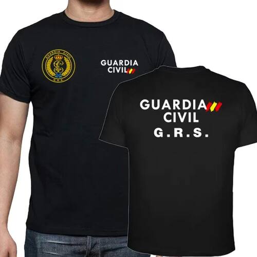 Camiseta Espa?ola Guardia Civil Gar Insignia T-Shirt. Premiu