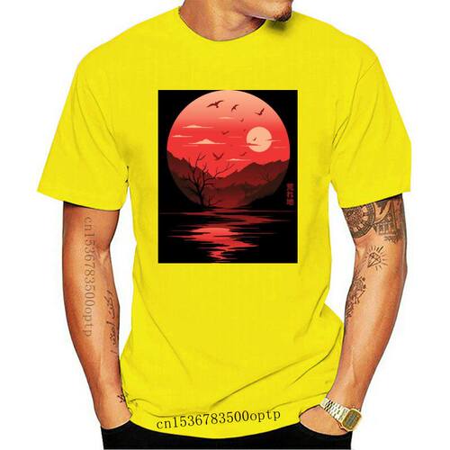 Trendy New Arrival T-Shirt Men Cotton Wilderness Mountain Te