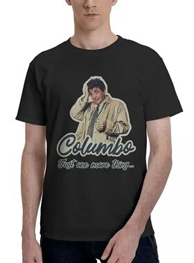 Funny T Shirt Idea Men men T Shirts Columbo Just One More Th