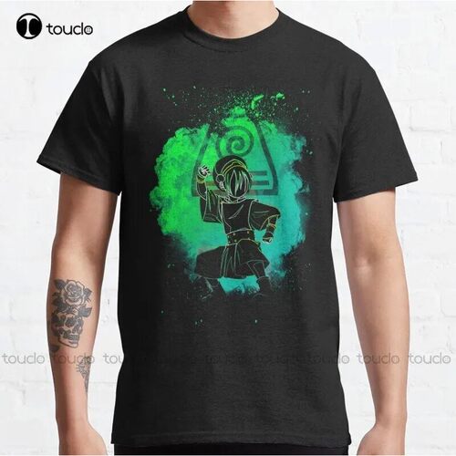 New Soul Of The Earthbender Classic T-Shirt Cotton Men Tee S