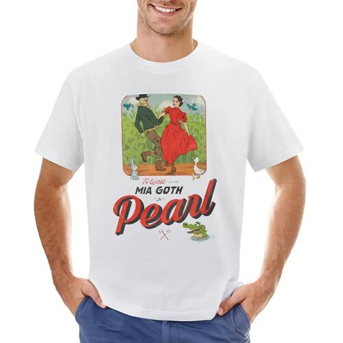 Mia Goth Pearl Cows Milk T-shirt boys whites sublime men wor