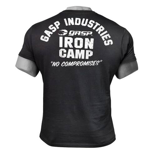 Men's Fitness Training Sports Loose T-Shirt Printed Fashion