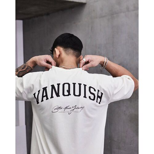 Men's Fitness Training Sports Loose T-Shirt Printed Fashion