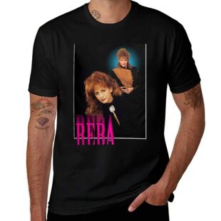 Reba 90s Classic VIntage T-Shirt anime tshirt Short sleeve t