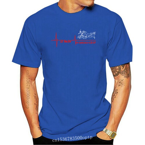 New 2021 Funny T-Shirt For Motorcycles R 1200 Gs Heart Beat