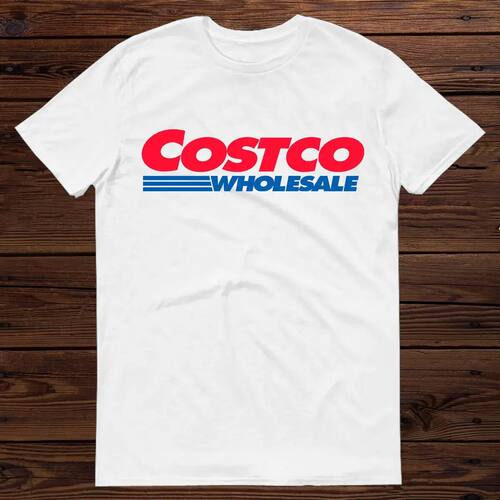 New T Shirt Costco Wholesale Grocery Logo Men'S Usa Size S T
