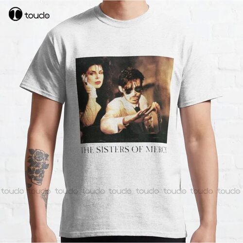 New Dominion - The Sisters Of Mercy Cap Classic T-Shirt Cott