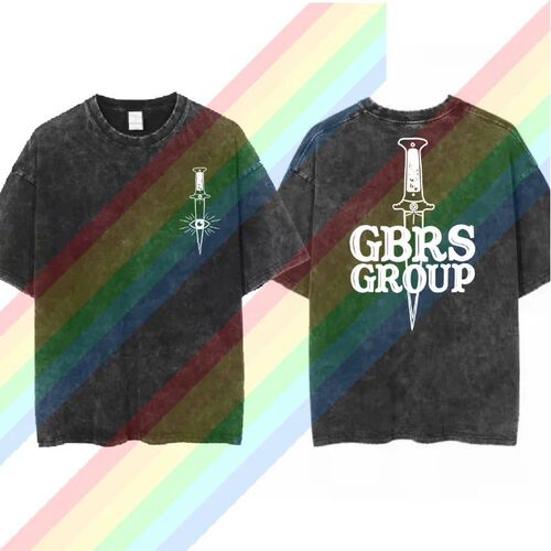 2025  Summer Vintage Cotton GBRS Group T Shirt Casual Forwar