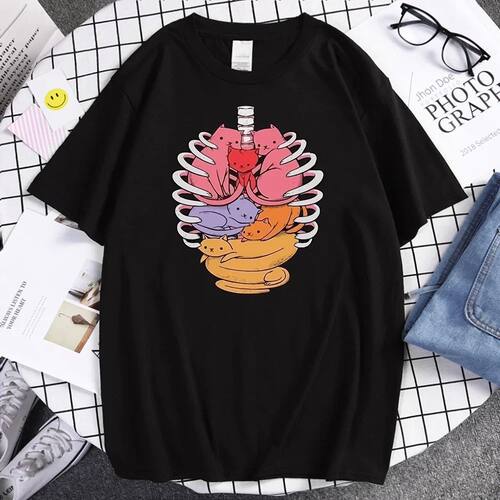 Anatomia Anatomy Medicine Alien Pure Brand Cat Print Men Sho