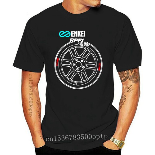 New Enkei Rpf1 T-Shirt Cool Graphic Men's Fashion Tees