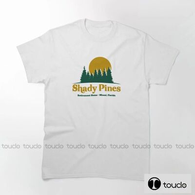 New Shady Pines Fashion Men Printed T Shirts Biker T-Shirt M