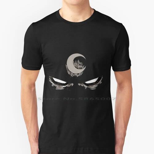 Moon Knight Night Bloody Funny Legends 100% Cotton T Shirt M