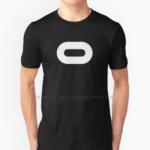 Oculus Logo 100% Cotton T Shirt Oculus Rift Logo Tee Short S
