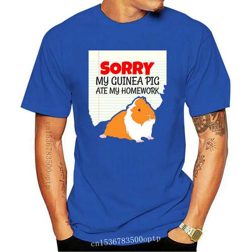 New My Guinea Pig Ate My Homework Kids Teacher School T-shir