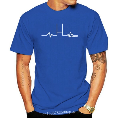 New Rugby Heartbeat Pulse T Shirt Live Love Rugga Heart Beat
