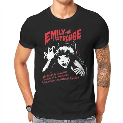 Hot selling in Summer Unisex T-shirts  Emily The Strange Nov