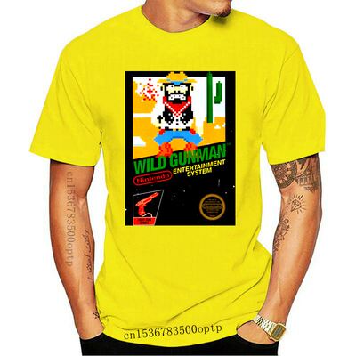 New Wild Gunman NES Video Game T Shirt Mens Tee Gift 2021 Fr