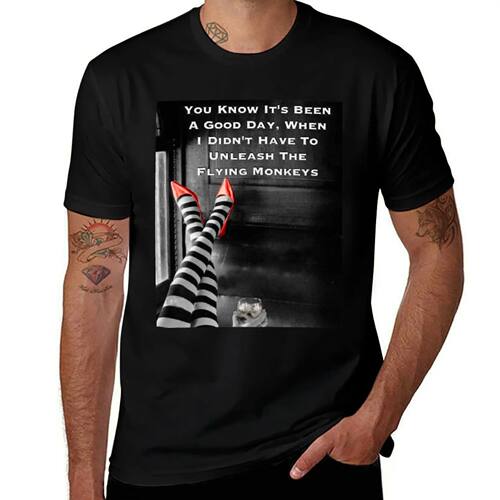 Good Day T-Shirt quick drying Clothing Anime t-shirt vintage
