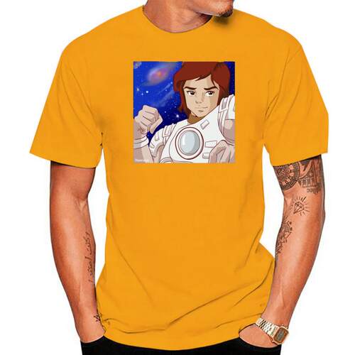 T-Shirt avec dessin animé Captain Future pour homme et femm