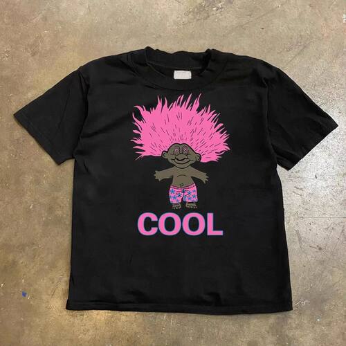 Summer 2025 Men's Women's Fried Hair Black Children's Alphab