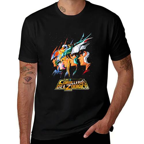 LOS CABALLEROS DEL ZODIACO16 T-Shirt graphic t shirts vintag