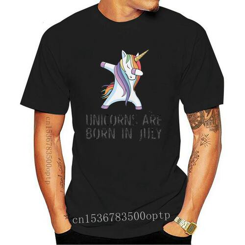 Antidazzle Fashion Summer Cute Unicorns are Born in July Dab