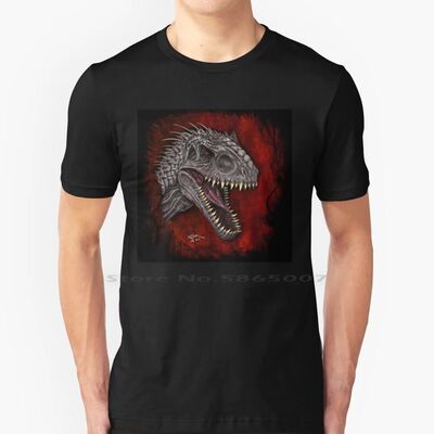 Indominus Rex 100% Cotton T Shirt Indominus Rex World Dinosa