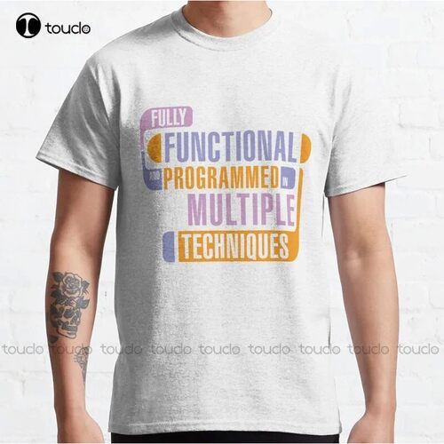 New Fully Functional Classic T-Shirt Cotton Tee Shirt Hallow