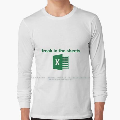 Freak In The Sheets 100% Cotton Long Sleeve T Shirt Microsof