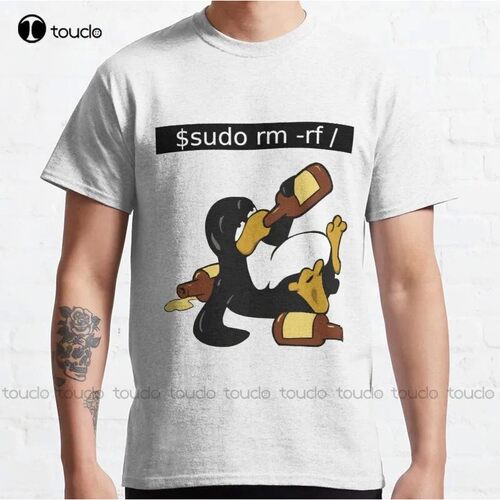 New Funny Linux Command - Funny Linux Shirts Linux Tux T-Shi
