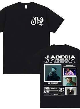 Rapper J Abecia La Verdad Album Tour Merch T-shirts Men Clot