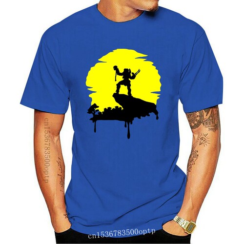 New Men T Shirt  T-shirt Predator sunset red tshirts Women T