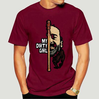 Men'S Negan Lucille O-Neck Comfort Soft Short Sleeve Shirt 3