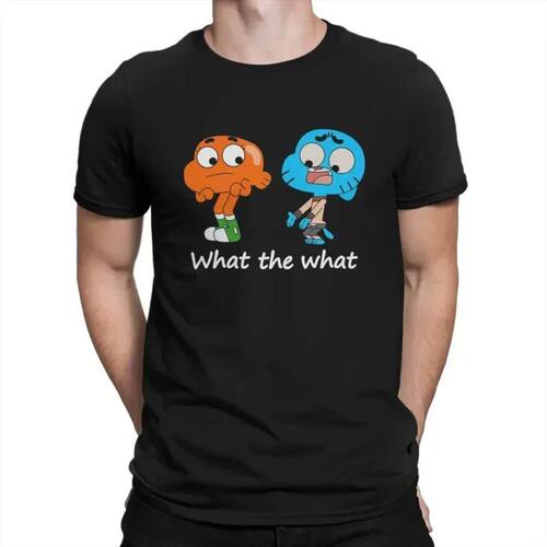 T Shirts O Neck Clothing Original Men's What Novelty Pure Co