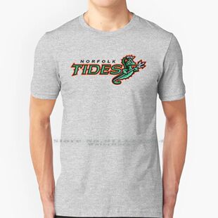 Norfolk Tides Icons 100% Cotton T Shirt Norfolk Tides Team I