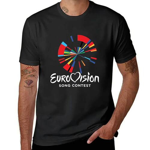 eurovisioonn song contest classic logo T-Shirt quick-drying