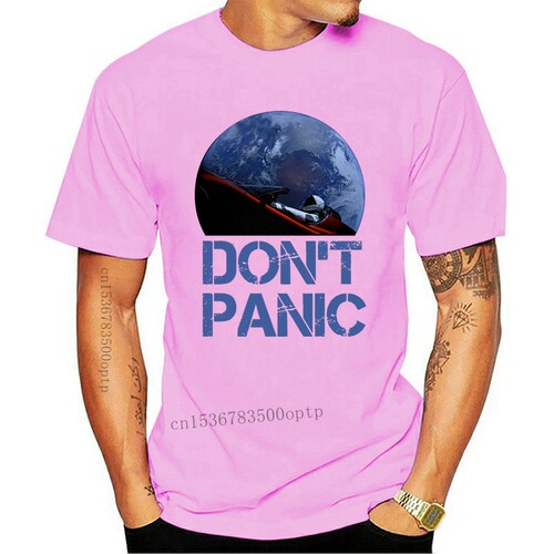 New Novelty Occupy Earth SpaceX Starman T Shirt Man 100% Cot