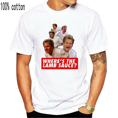 Wheres The Lamb Sauce T Shirt Ramsey Gordon Ramsay Funny Mem