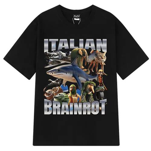 Tung Tung Tung Sahur Funny Baseball Bat Meme T-shirt Men Clo