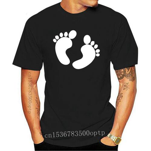 Baby Footprints Custom Color T Shirt Interesting Tee Shirt C