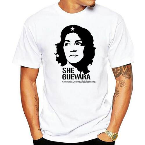 T-Shirt elle Guevara Ocasio Cortez, soviétique, gaucher, MA