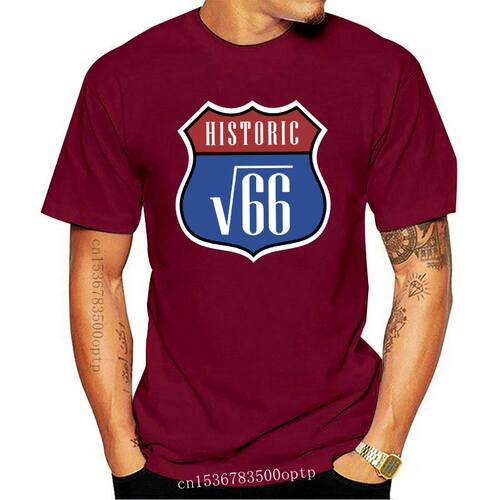 2020 FASHION SUMMER T SHIRT Route V66 Men's T-Shirt TEE SHIR