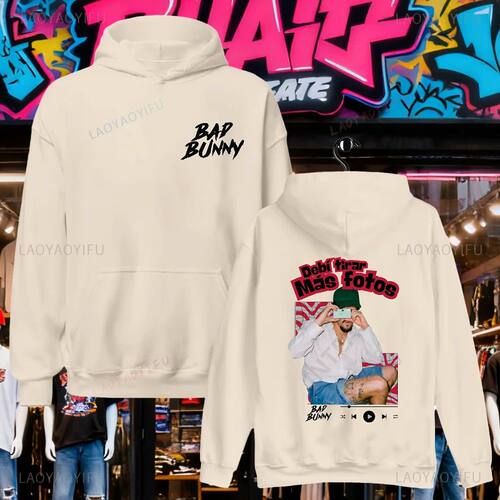 DeBí TiRAR MáS FOToS DtMF Printed Pullover 2025 Bad Bunny